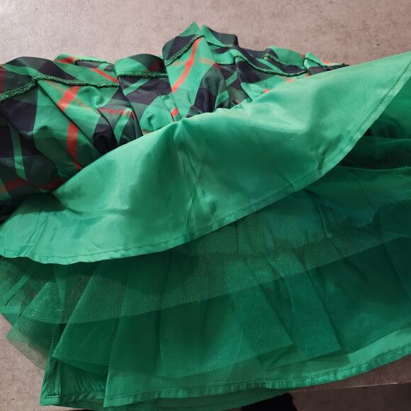 NWT Janie and Jack Size 3-6 Months Tiered Plaid Dress - Picture 7 of 11